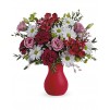 Bouquet Baiser rouge cramoisi